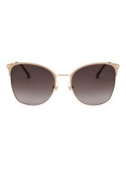 Carolina Herrera Damskie okulary przeciwsłoneczne w kolorze złoto-brązowo-beżowym rozmiar: 56. Brązowe okulary przeciwsłoneczne damskie carolina herrera. Za 307.46 zł.