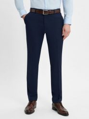 Finshley & Harding spodnie od garnituru modułowego Mężczyźni Slim Fit niebieski, 90. Niebieskie spodnie wizytowe męskie Finshley & Harding. Za 199.95 zł.