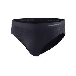 Slipy do biegania Base Layer Ultra Light 3D Męskie. Szare slipki męskie Brubeck, bez wzorów, z elastanu. Za 53.49 zł.