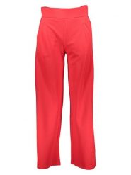 JDY Spodnie "Louisville Catia Life" w kolorze czerwonym rozmiar: S/L32. Czerwone spodnie materiałowe damskie JDY, bez wzorów, z materiału. Za 88.23 zł.