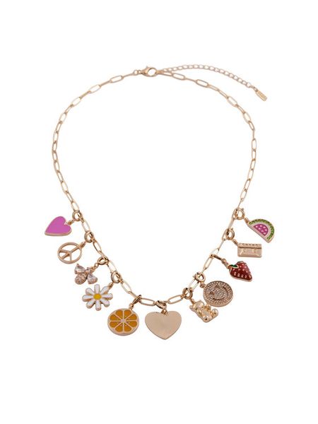 Aldo Naszyjnik Charmcrazy 13994893 Złoty. Żółte naszyjniki damskie Aldo, metalowe. Za 89.99 zł.