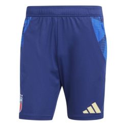 Spodenki treningowe Italie Euro. Niebieskie szorty sportowe męskie Adidas, m, na fitness i siłownię. Za 191.40 zł.