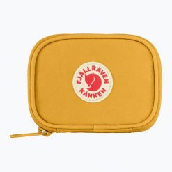 Portfel Fjällräven Kanken Card. Żółte portfele damskie Fjällräven, bez wzorów. Za 129.99 zł.