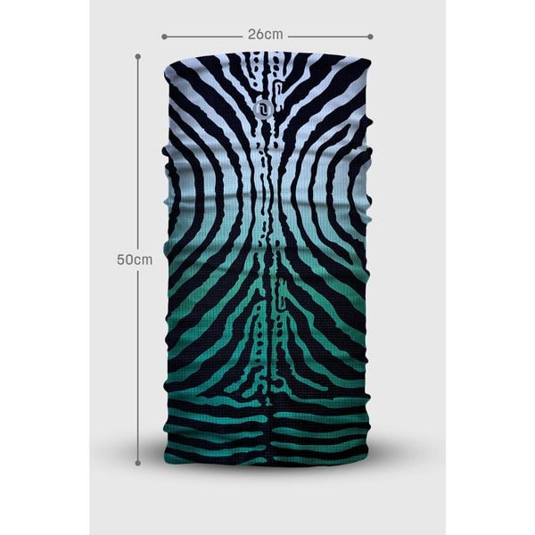 Komin sportowy Unisex Nessi Sportswear Termoaktywny. Zielone szaliki i kominy damskie NESSI SPORTSWEAR, bez wzorów. W wyprzedaży za 109.00 zł.