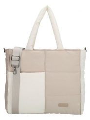 Beagles Torebka "Calvia Duo" w kolorze beżowym - 41 x 31 x 13 cm rozmiar: onesize. Brązowe torebki klasyczne damskie Beagles, bez wzorów, z materiału, bez dodatków. Za 95.99 zł.