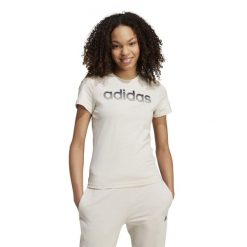 Koszulka damska ADIDAS Gym & Pilates. Czarne bluzki sportowe damskie Adidas, s, bez wzorów, z bawełny, bez ramiączek. W wyprzedaży za 59.99 zł.