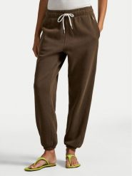 Polo Ralph Lauren Spodnie dresowe 211971700506 Brązowy Tapered Fit. Brązowe spodnie dresowe damskie Polo Ralph Lauren, s, bez wzorów, z bawełny. Za 729.99 zł.