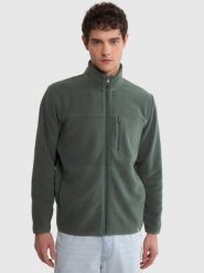 Bluza męska polarowa rozpinana khaki Malkom 303. Zielone bluzy bez kaptura męskie Big Star, l, z polaru. W wyprzedaży za 209.99 zł.