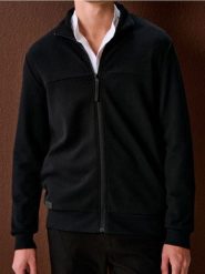 Bluza bomberka - czarny. Czarne bluzy bez kaptura męskie Sinsay, l. Za 59.99 zł.