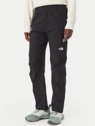 The North Face Spodnie outdoor Exploration NF0A8EC9JK31 Czarny Regular Fit. Czarne spodnie sportowe damskie The North Face, z syntetyku, outdoorowe. Za 399.99 zł.