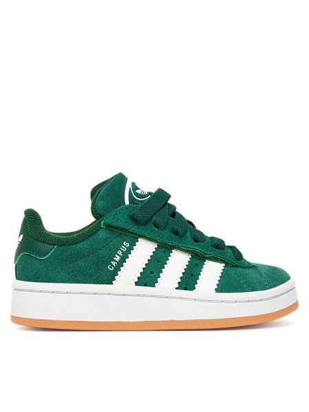 Adidas Sneakersy Campus 00S Comfort Closure JQ6385 Zielony. Zielone buty sportowe chłopięce Adidas, ze skóry, bez zapięcia. Za 239.99 zł.