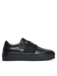 Elisabetta Franchi Sneakersy Low Cut Velcro F4A9-E0355-1251 D Czarny. Czarne buty sportowe dziewczęce Elisabetta Franchi, bez wzorów, ze skóry, bez zapięcia. Za 799.99 zł.