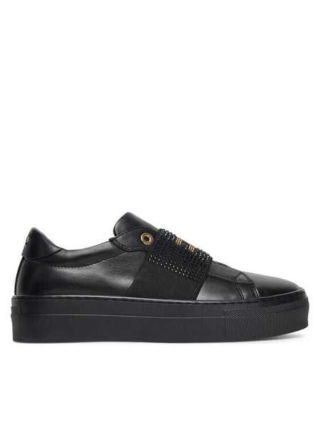 Elisabetta Franchi Sneakersy Low Cut Velcro F4A9-E0355-1251 D Czarny. Czarne buty sportowe dziewczęce Elisabetta Franchi, bez wzorów, ze skóry, bez zapięcia. Za 699.99 zł.
