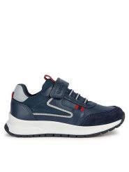 Geox Sneakersy J Briezee Boy J36GMA 054FU C4244 D Granatowy. Niebieskie buty sportowe chłopięce Geox, ze skóry, bez zapięcia. Za 259.99 zł.