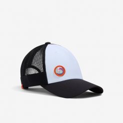 Czapka z daszkiem w stylu trucker do siatkówki plażowej Copaya BV Cap. Czapki męskie KIPSTA, bez wzorów, z materiału, sportowe. Za 49.99 zł.
