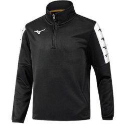 Bluza Mizuno Nara TT. Czarne bluzy bez kaptura męskie Mizuno. Za 191.00 zł.