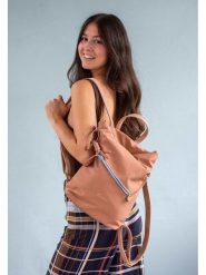 Fritzi aus Preußen Plecak w kolorze jasnobrązowym - 30 x 50 x 18,5 cm rozmiar: onesize. Brązowe plecaki damskie Fritzi aus Preußen, bez wzorów, z materiału. Za 157.73 zł.