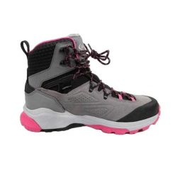 Damskie Skórzane Buty Trekkingowe Reactive GTX. Szare obuwie trekkingowe damskie Aku. Za 657.99 zł.