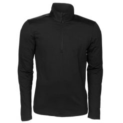Bluza męska CMP 30L1097. Czarne bluzy z kapturem męskie CMP, na jesień, l, z elastanu. Za 159.99 zł.