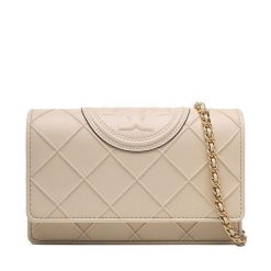 Torebka Tory Burch. Brązowe torebki klasyczne damskie Tory Burch, bez wzorów, bez dodatków. Za 1,499.00 zł.