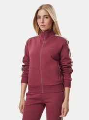 Guess Bluza V2YQ16 KB3P2 Różowy ciemny Regular Fit. Czerwone bluzy bez kaptura damskie Guess, xxs, z bawełny. Za 335.99 zł.