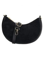 Charm Skórzana torebka w kolorze czarnym - 20 x 12 x 5 cm rozmiar: onesize. Czarne torebki klasyczne damskie Charm, bez wzorów, z materiału, bez dodatków. Za 108.99 zł.