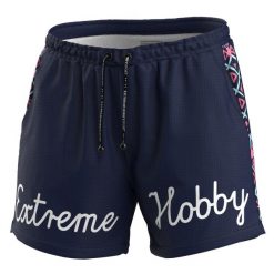 Spodenki kąpielowe męskie szorty do pływania EXTREME HOBBY TROPIC. Niebieskie kąpielówki męskie EXTREME HOBBY, m, bez wzorów, z poliesteru, do pływania. Za 169.00 zł.