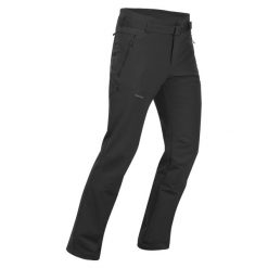 Spodnie turystyczne męskie Quechua SH500 Warm. Spodnie materiałowe męskie QUECHUA, bez wzorów, z materiału, sportowe. Za 199.99 zł.