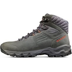 Buty trekkingowe męskie Mammut Mercury Iv Mid Gtx. Brązowe buty trekkingowe męskie Mammut, z gore-texu, za kostkę, bez zapięcia, wspinaczkowe, gore-tex. Za 871.95 zł.