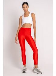 Onamaste Legginsy sportowe w kolorze czerwonym rozmiar: S/M. Czerwone legginsy damskie Onamaste, m, bez wzorów. Za 98.95 zł.
