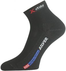 Skarpety XOS. Białe skarpetki męskie LASTING, bez wzorów, z elastanu. Za 45.00 zł.