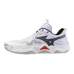 Buty halowe Mizuno Wave Momentum Elite. Białe obuwie do biegania damskie Mizuno, mizuno wave. Za 526.00 zł.