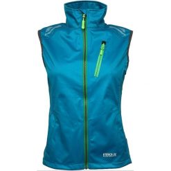 Damska wodoodporna kurtka softshell Pro-X Elements Hanna. Niebieskie kurtki damskie PRO-X ELEMENTS, bez wzorów, z poliesteru, bez kaptura. Za 333.50 zł.