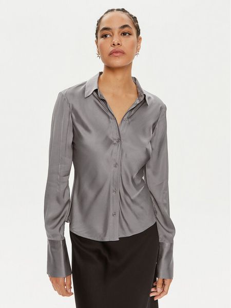 2NDDAY Koszula Maria TT 2244131222 Szary Regular Fit. Szare koszule damskie 2NDDAY, bez wzorów, z wiskozy, bez kołnierzyka, bez ramiączek. Za 419.99 zł.