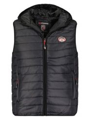 Geographical Norway Kamizelka pikowana "Vamigo" w kolorze czarnym rozmiar: 3XL. Czarne kamizelki męskie Geographical Norway, xl. Za 154.95 zł.