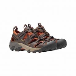KEEN Buty trekkingowe męskie Arroyo II black olive/bombay brown-40. Czarne buty trekkingowe męskie Keen, z gumy, bez zapięcia, trekkingowe. Za 364.25 zł.