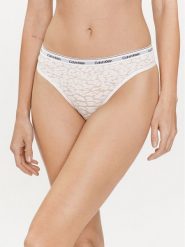Calvin Klein Underwear Figi brazylijskie 000QD5233E Biały. Białe figi damskie Calvin Klein Underwear, xs, bez wzorów, z syntetyku. Za 89.99 zł.