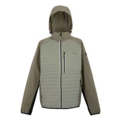 Kurtka puchowa Regatta Pro Hybrid II. Szare kurtki męskie Regatta, m, bez wzorów, z materiału, sportowe, bez kaptura. Za 139.99 zł.