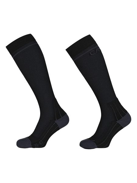 CMP Wełniane skarpety trekkingowe w kolorze czarnym rozmiar: 46/48. Czarne skarpetki męskie CMP, bez wzorów, z wełny. Za 47.94 zł.