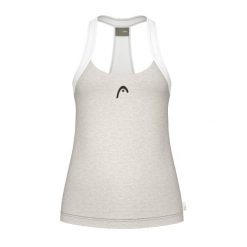 Damski tank top Head Play Tech. Brązowe topy damskie HEAD, bez wzorów, bez kołnierzyka. Za 351.00 zł.