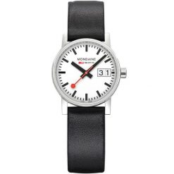 Zegarek damski Mondaine MSE.30210.LBV, Quartz, 30mm, 3ATM. Szare zegarki damskie MONDAINE, ze stali. Za 1,365.60 zł.