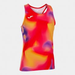Tank top do biegania damski Joma R-Trail Nature. Zielone topy damskie Joma, l, bez wzorów, bez ramiączek. Za 99.99 zł.