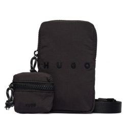 Saszetka HUGO. Czarne saszetki męskie Hugo. Za 354.99 zł.