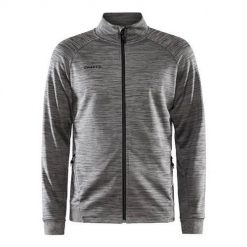 Bluza treningowa męska Craft Adv Unify. Szare bluzy bez kaptura męskie Craft, bez wzorów, sportowe, bez kołnierzyka, bez ramiączek. W wyprzedaży za 259.10 zł.