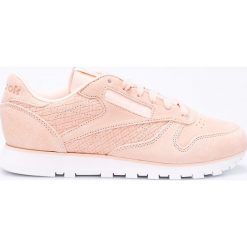 Reebok Classic - Buty Cl Lthr Woven Emb. Pomarańczowe buty sportowe na co dzień damskie Reebok Classic, bez wzorów, z gumy, reebok classic. W wyprzedaży za 149.90 zł.