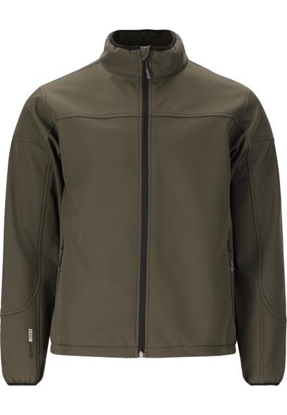 Kurtka wodoodporna Whistler Dublin Softshell W-PRO 8000. Czarne kurtki męskie WHISTLER, m, bez wzorów, z materiału, bez kaptura. Za 242.00 zł.
