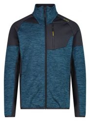 Cmp Kurtka polarowa w kolorze turkusowym rozmiar: 56. Niebieskie kurtki męskie CMP, bez wzorów, z polaru, bez kaptura. Za 140.20 zł.