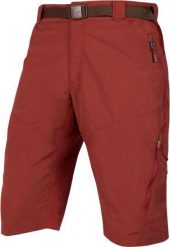 Szorty Endura Hummvee. Czerwone szorty męskie ENDURA, z materiału, bez kołnierzyka. Za 319.99 zł.