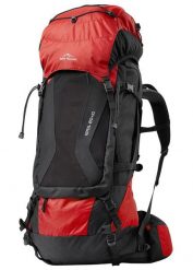 Plecak Fjord Nansen Himil 60+10 Solid. Czarne plecaki damskie FJORD NANSEN, bez wzorów, z gumy. Za 569.99 zł.