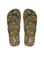 Aeronautica Militare Japonki 261SC0243UCT03112 Khaki. Brązowe klapki i japonki męskie AERONAUTICA MILITARE, z syntetyku. Za 139.99 zł.